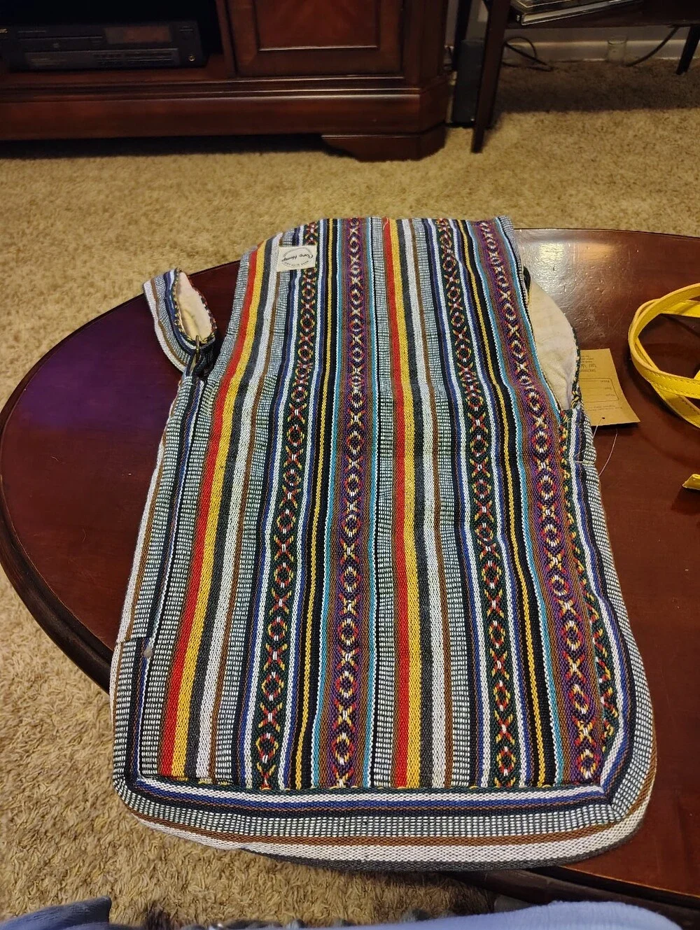 Core Hemp Crossbody Messenger Bag